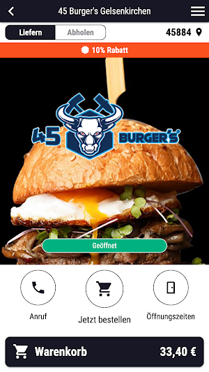 45 Burger's Gelsenkirchen Screenshot 0