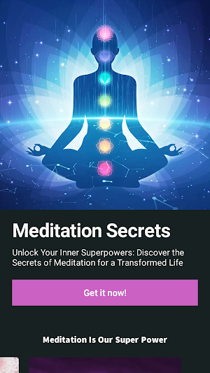 Meditation Secrets Screenshot 0