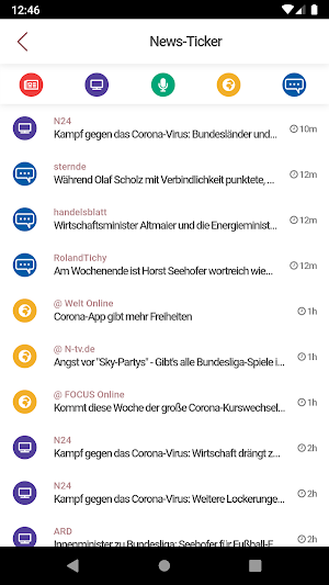 mediaDashboard Screenshot 2