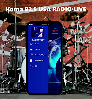 Koma 92.5 USA RADIO LIVE Screenshot 1