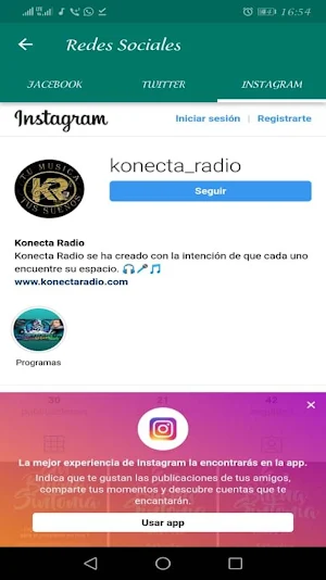 Konecta Radio Screenshot 3