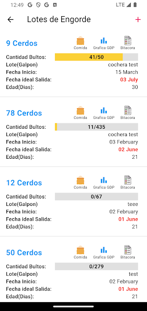 Porcicola Control Screenshot 3