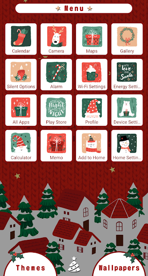Christmas with Santa Theme Screenshot 1