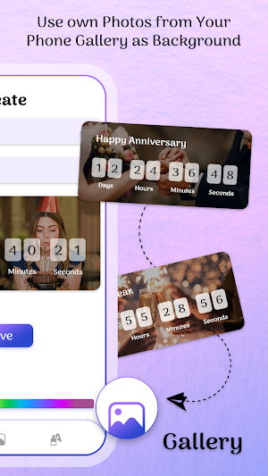 Countdown Widget - Days & Time Screenshot 3