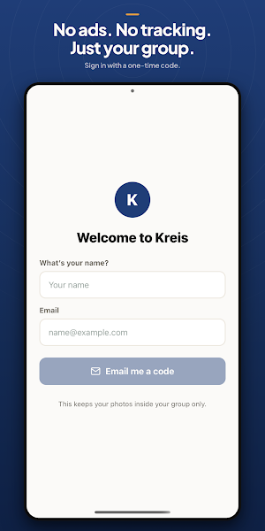 Kreis: Private Photo Groups Screenshot 3