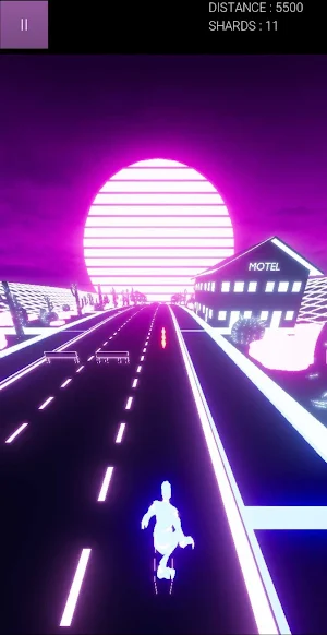 Vaporwave Skateboarding Screenshot 2