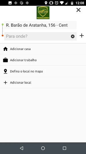 Nasa Car Translado -Passageiro Screenshot 1