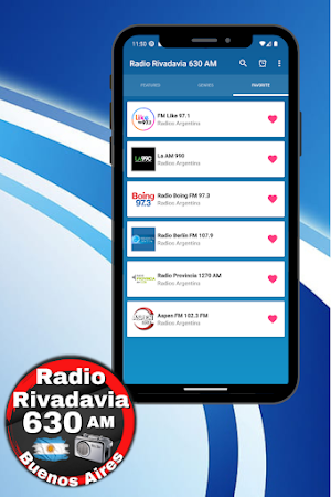 Radio Rivadavia 630 AM Screenshot 2