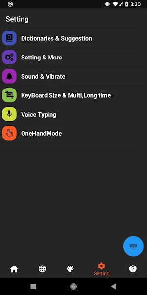 K keyboard - Myanmar Screenshot 3