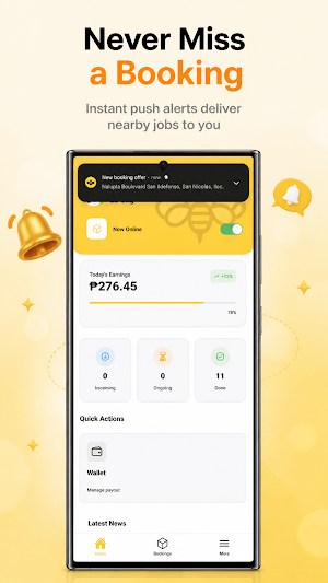 BEE ON-DEMAND - DRIVER Screenshot 2