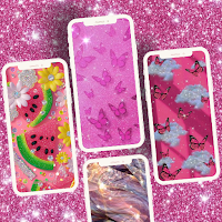 Pink Glitter Live Wallpaper