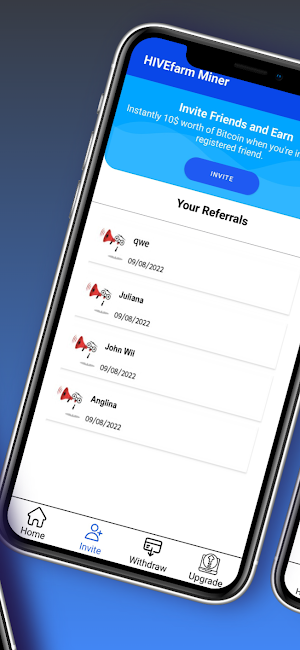 HIVEfarm - Btc Cloud Mining Screenshot 1