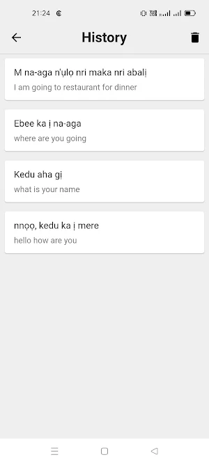 Igbo To English Translator Screenshot 2