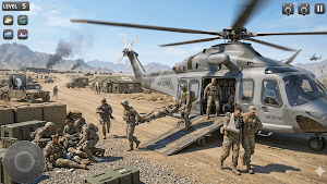War Helicopter Flight Game Screenshot 0