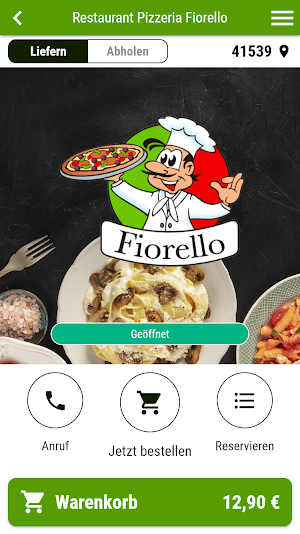 Restaurant Fiorello Screenshot 0