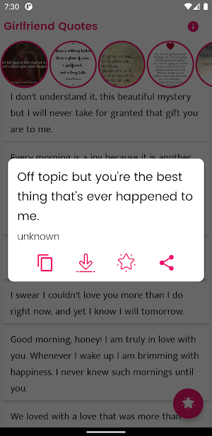 Girlfriend Quotes and Sayings Screenshot 2
