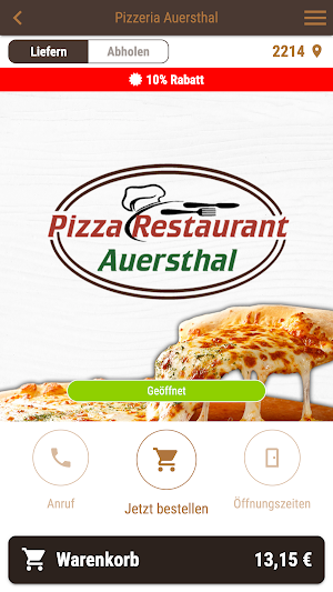 Pizzeria Auersthal Screenshot 0