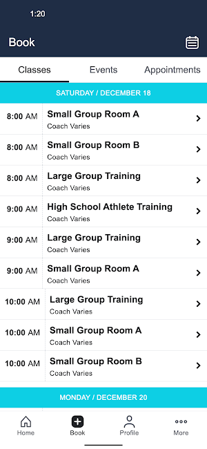 Gage Strength Training Screenshot 1