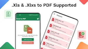 Xls, Xlsx to PDF Converter Screenshot 2