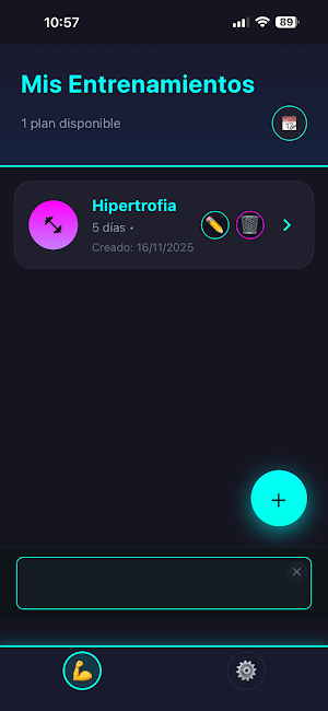 MyWorkOut Screenshot 1