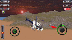 Helicopter Mountain Rescue Screenshot 2