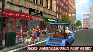 Smart Taxi Driving Simulator : Taxi Games 2020 Screenshot 1