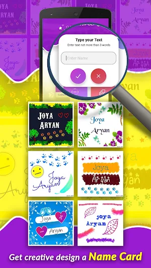 Stylish Name Maker and Quote Designs Screenshot 1