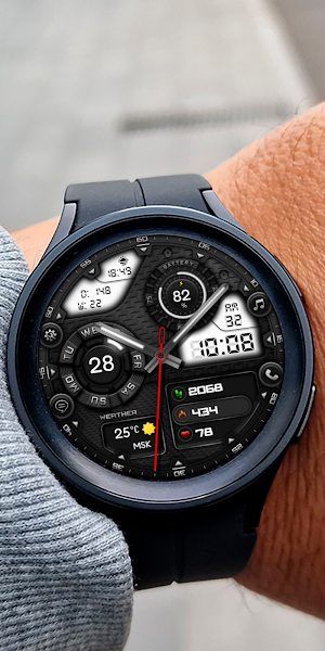 Hybrid KENTUR CTS95 Watch face Screenshot 3