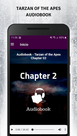 Tarzan of the Apes Audiobook Screenshot 3