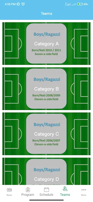 SANMARINOCUP SOCCER TOURNAMENT Screenshot 3