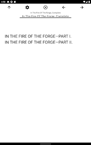 Book, In The Fire Of The Forge Screenshot 2