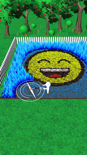 Emoji Grass Mow Screenshot 2