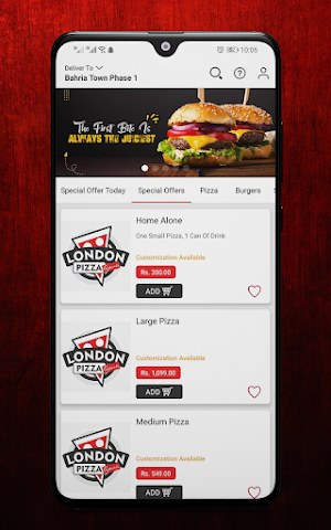London Pizza Experts Screenshot 0