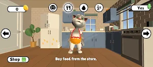 Talking Juan: Virtual Pet Cat Screenshot 1