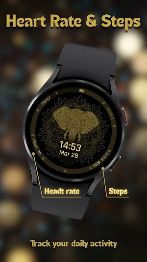 Echo of Mandala Watch Face Screenshot 2