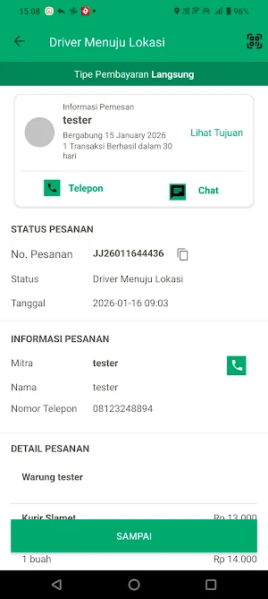 PING DRIVER Screenshot 1