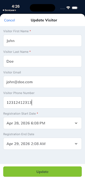 Savance Workplace Visitor Screenshot 3