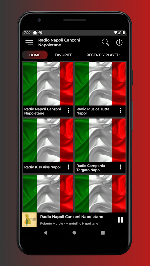 Radio Napoli Canzoni Napoletan Screenshot 0