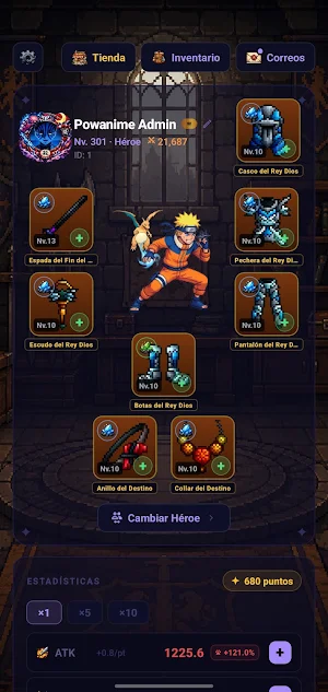Clash Anime: PVP & Conquista Screenshot 1
