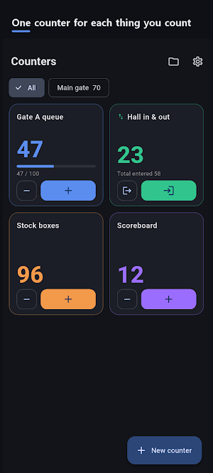 Pocket Counter - Tally Counter Screenshot 0