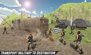 Army Secret Agent Rescue - Truck Driver Mission 20 Screenshot 0