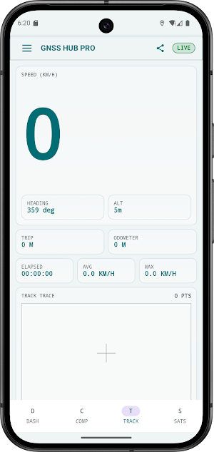 GNSS Hub Pro - GPS Test Screenshot 2