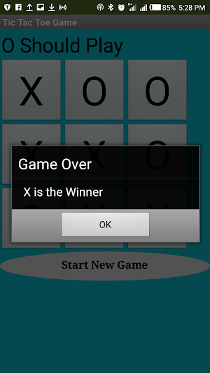 X_O Game (Tic Tac Toe) Screenshot 3