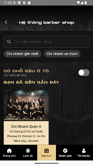 Vũ Trí Barbershop Screenshot 3