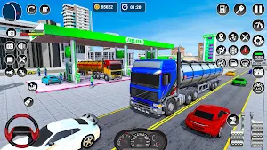 Oil Tanker Truck Games 2023 3D Screenshot 0