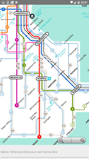 WELLINGTON BUS FERRY RAIL LINE Screenshot 3