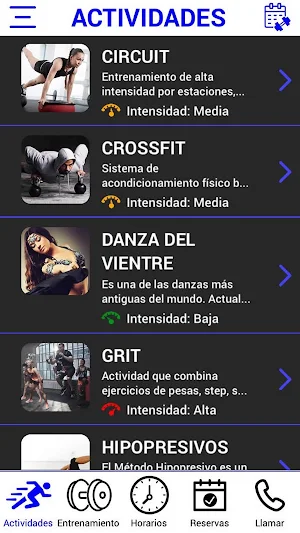 TX4 Fitness Screenshot 1