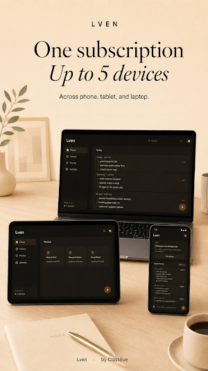 Lven Cloud: Voice to Text Screenshot 2