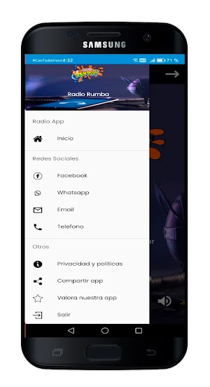 Radio Rumba Screenshot 2