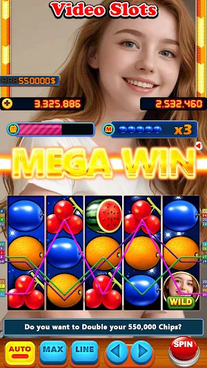 SuperStar Casino: Girl & Slots Screenshot 1